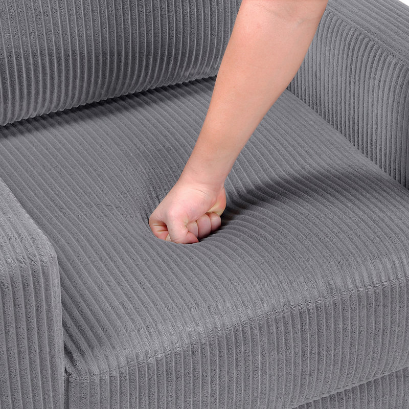 Ensemble de canapé 2 pièces Modern Modern, Gris