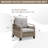 Wicker Outdoor Lounge Chair,Patio Club Chair-115188529