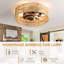 Ventilateur de plafond avec lumières DEL Nilde