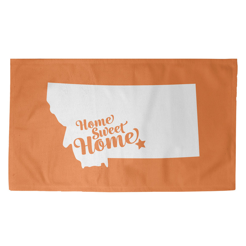 Tapis « home billings », zone orange, Rectangle 3 pi x 5 pi