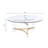 Gold Finish Coffee Table
