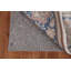 Tapis rose en laine noué à la main de conception unique 1950S 6 pi 7 po x 10 pi 1 po 1950S