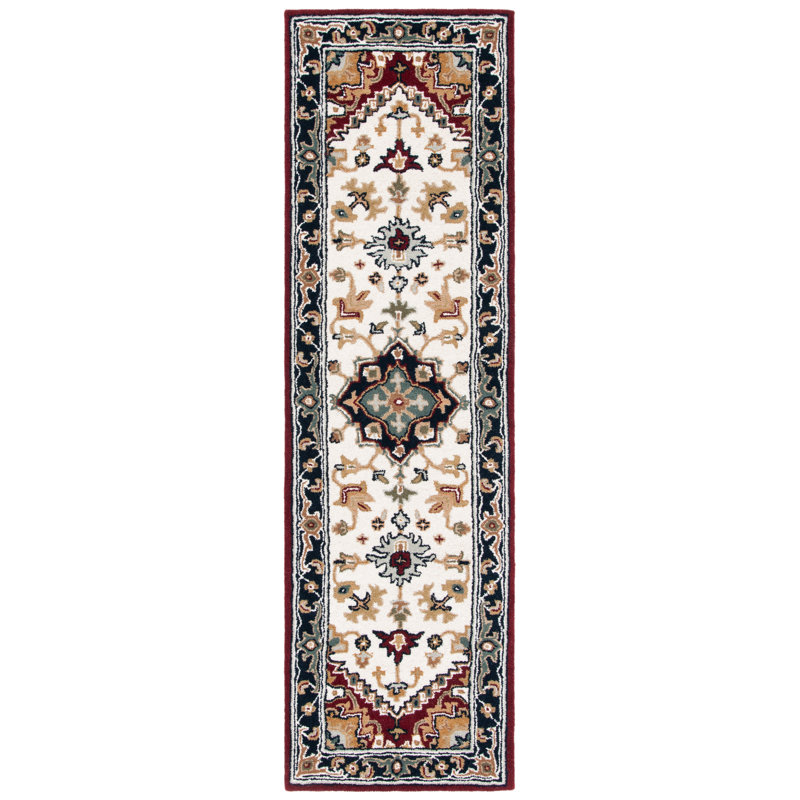 Wahcheechee Hand Tufted Wool Oriental Rug, Runner 2'3" x 10'