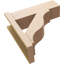 Bois de cèdre brut Funston Block TimberThane Perspector, brun clair apprêté-89129088