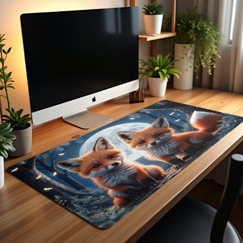 Polyester Desk Pad, 31.5x15.5