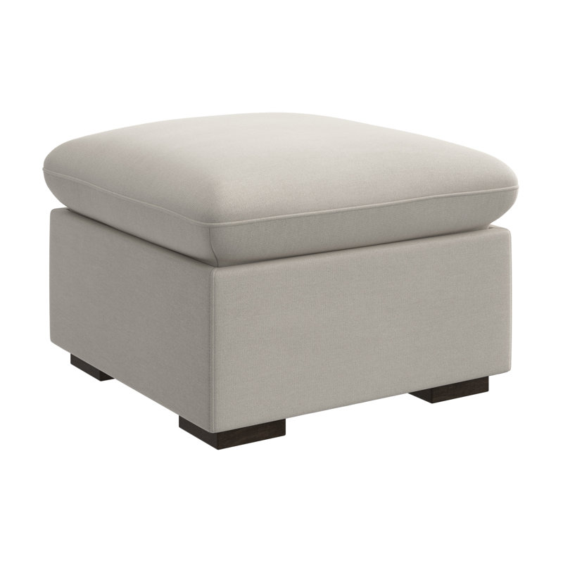 Repose-pieds modulaire Aulander, meubles de salon, Taupe brumeux