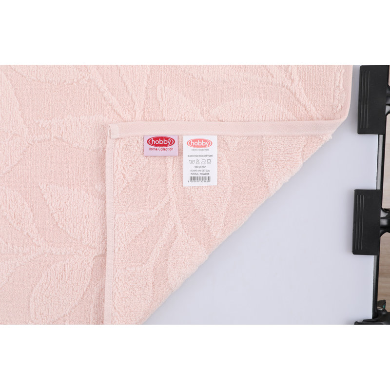 Ensemble de 2 essuie-mains 100% coton 2 pièces, Poudre