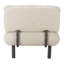 Chaise longue beige