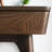 Walnut Rectangular Solid Wood Writing desk with drawers desk-1098519647
