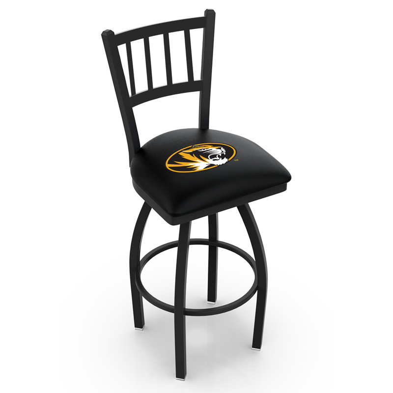 NCAA Swivel 25" Counter Stool, 30" Height, Missouri