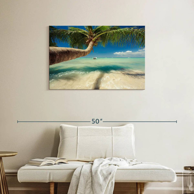 Gillard Caribbean Beach Palm Tree, 24" H x 36" W