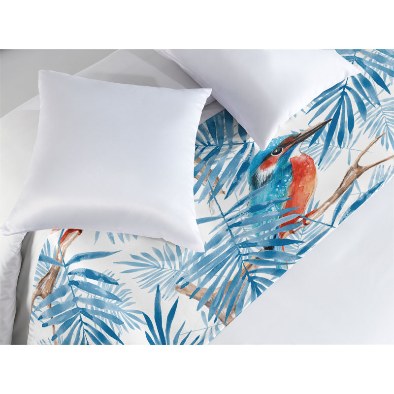 Foulard de lit Ambesonne Birds and Nature, Très grand lit