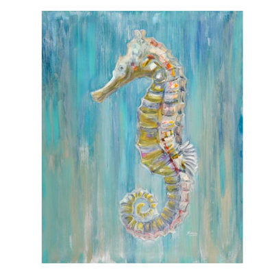 Seahorse Left Print by JP Kilkenny