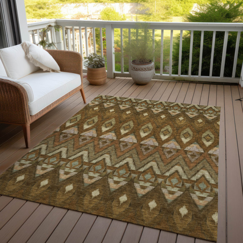 Khiri Southwestern Rug, Rectangle 3' x 5'