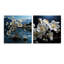 Blossuming Dogwood - Ensemble de 2 verres muraux en acrylique-1704656448