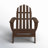 POLYWOOD Classic Adirondack Folding Adirondack Chair-1313932