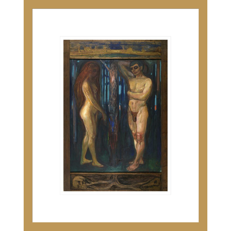 «Metabolism» par Edvard Munch - impression giclée sur cadre, H 16,75 po x l 13,31 po