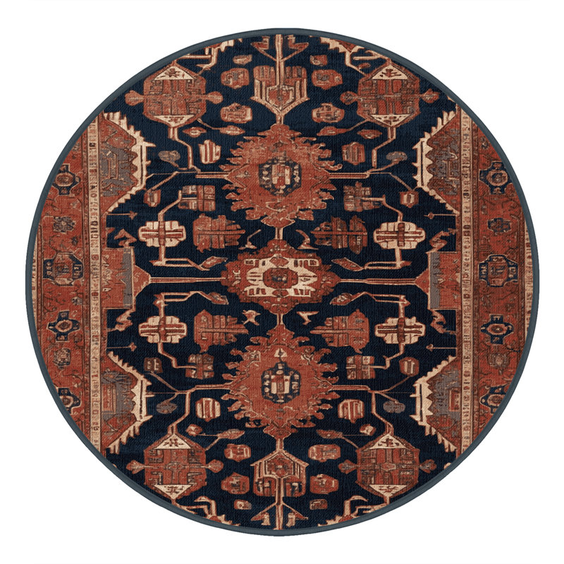 Tapis brun lavable à la machine, Rectangulaire 2 pi x 3 pi