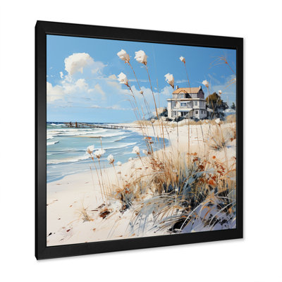 «Coastal Beach Charm Retreat I», reproduction