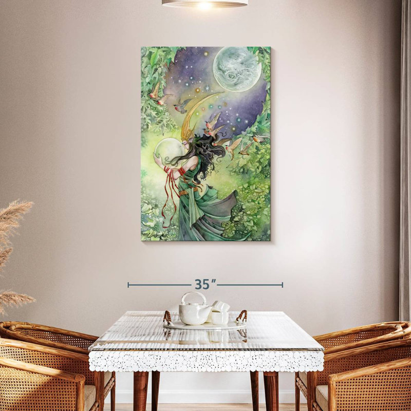 Tarot The Shadowscapes - Monde, H 45 po x l 30 po