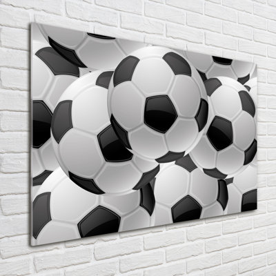 Football - No Frame Print on Glass