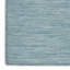 Tapis tissé à la machine 7 pi x 10 pi Aqua