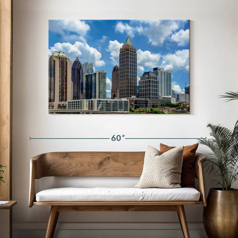 Nicci Midtown Atlanta Skyline, 32" H x 48" W