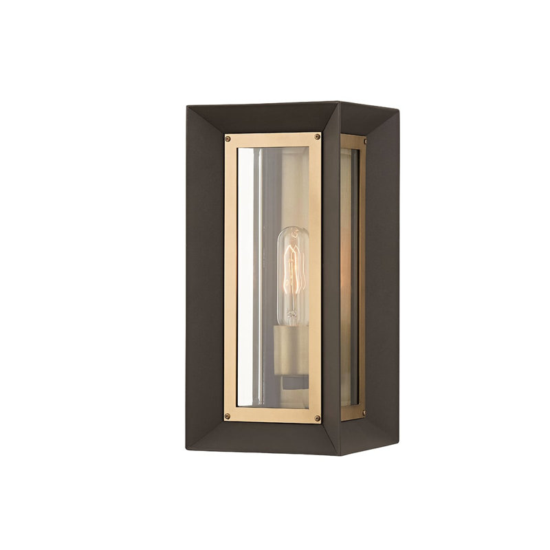 Lowry 1 Light Wall Sconce, 13.5" H x 6.5" W x 6.5" D