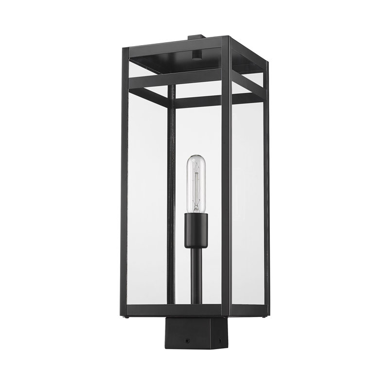 Sylmar Transparent Lantern Head, 21" H x 7.5" W x 7.5" D