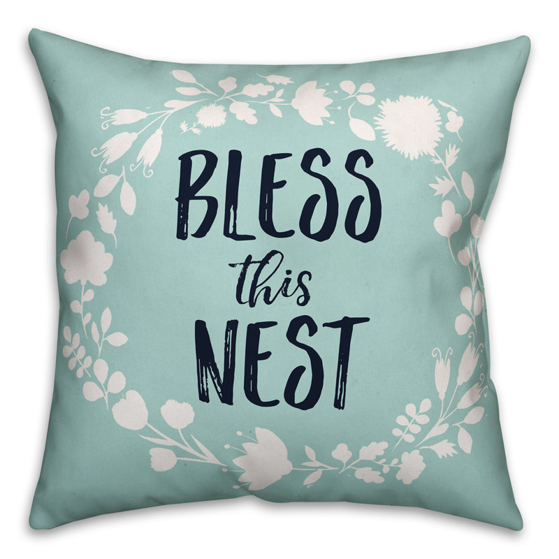  Coussin Bless This Nest