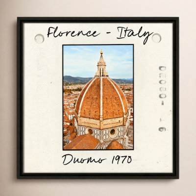 Travel Slide Collection "Florence, Italy - Duomo" Print