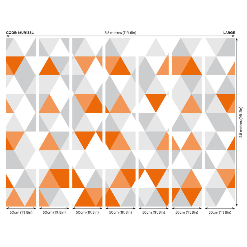 Stonyford Matte Wall Mural, 280cm L x 350cm W