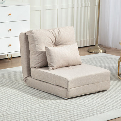 Versatile Folding Sofa Bed with Adjustable Backrest for All Rooms