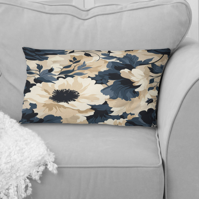 Floral Throw Pillow