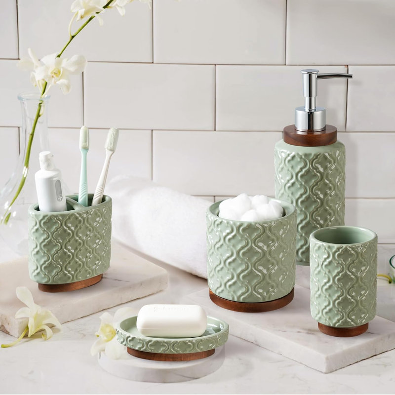 Elegant Bathroom Accessories Set 5 PCS