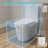 1.1gpf/1.6gpf Dual-flush Elongated One-piece Toilet with Comfort Height-127381044