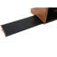 Banc de cage pour chien de 56 po de L avec siège rembourré et escalier conçu pour les animaux, convient aux petits et moyens chiens, porte de grange coulissante à coussin amovible facile à assembler, base mobile