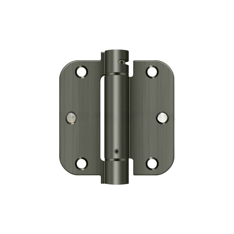 Steel Hinge, Antique Nickel