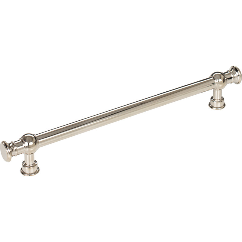 Ormonde Bar Pull, Polished Nickel, 7 9/16" Center to Center
