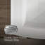 Lavabo de salle de bain rectangulaire à piédestal Archer® 24 "avec trous de robinet espacés-2577030-3639117