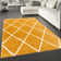 Geometric Shag Area Rug