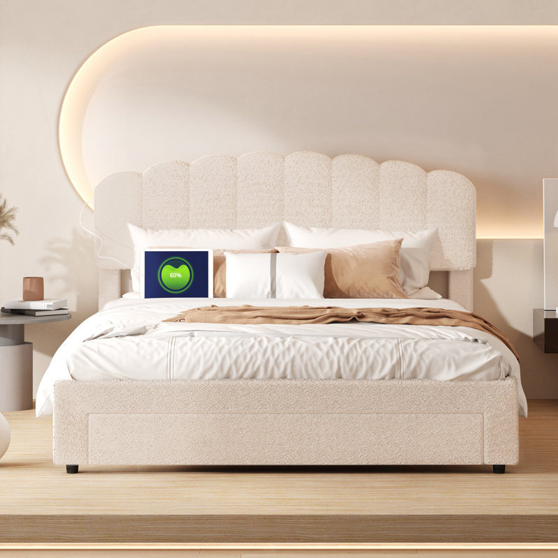 Storage Bed, European Kingsize (160 x 200 cm)