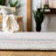 Tapis rayé en coton tissé à la main Breckenridge-897470506