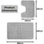 Manufactured Wood Non-Slip Bath Mat