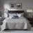 Rhapsody Navy Reversible Jacquard 6-Piece King/Cal King Quilt Set with Throw Pillows-847927618-847927677