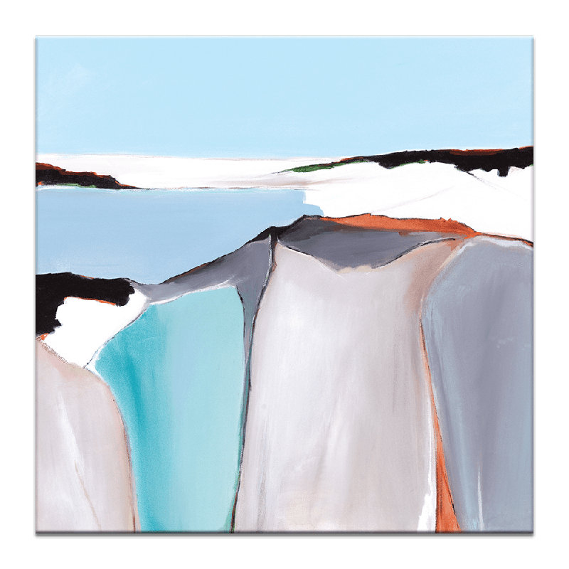 Daybreak by Brenda Meynell - Painting, 41cm H x 41cm W x 3cm D, Wrapped Canvas