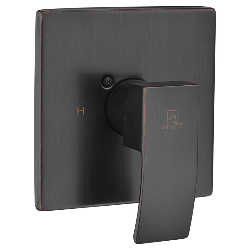 Oil Rubbed Bronze Wall Mounted Rain Shower Panel