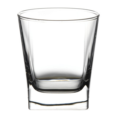 Hidayaah 10.48oz. 100% Glass Whiskey Glass Set