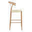  Tabouret de comptoir 26 po avec structure en métal-129194356