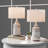 Rustic Resin Table Lamp